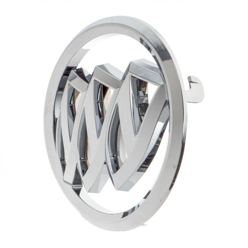 OEM NEW Grille Tri-Shield Clip On Emblem Chrome 08-17 Enclave Lucerne 25854511 - Image 3