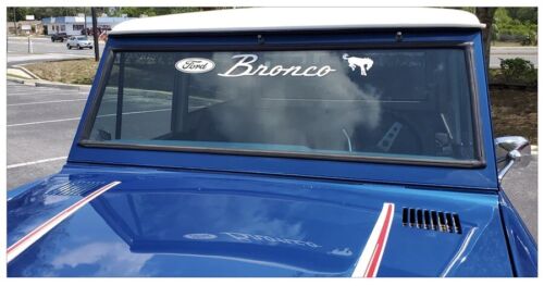 2021-2023 OEM Bronco Windshield Banner Decal New 1PC Fits All Trucks 30”