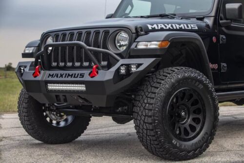 OEM Maximus Hennessey Fender Body Decal 4PC Set New Fits Jeep Wrangler Rubicon Mopar