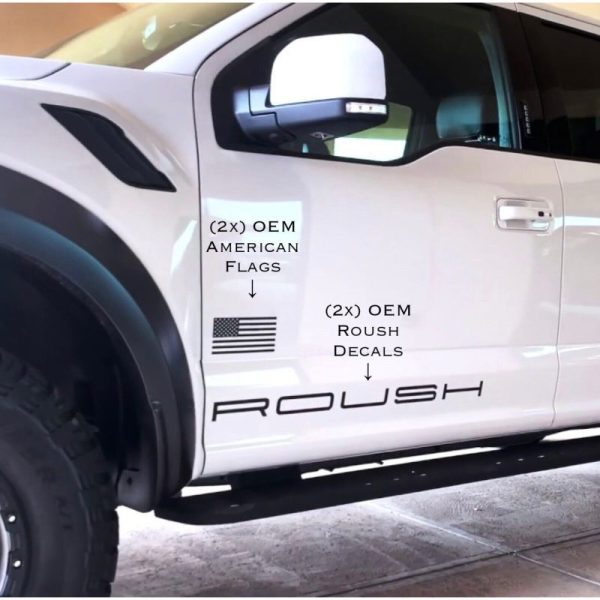 2021-2022 Custom Ford OEM Roush Decal Sticker Package 6PC Set Fits F-150 F-250 F-350 RAM MOPAR
