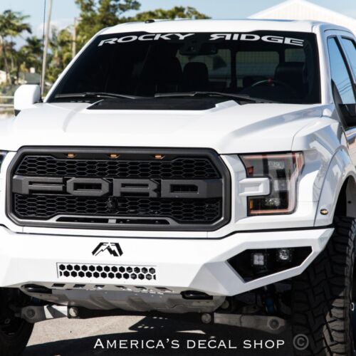OEM Ford Rocky Ridge Windshield Banner Decal New 1PC Fits F150 Universal 50”