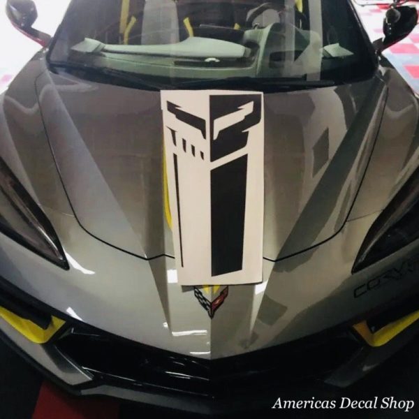 OEM Chevrolet C8 Corvette Jake Hood Decal 2020-2023 New 1PC Oracle Universal