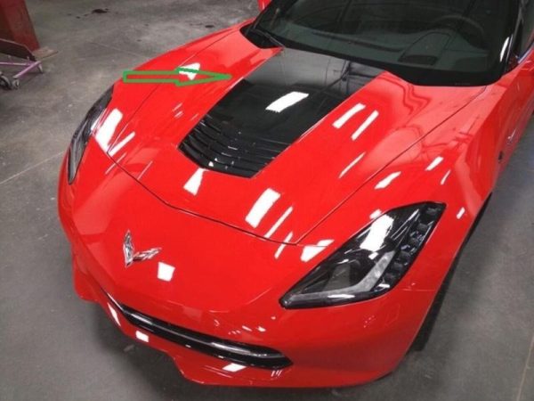 OEM Corvette C7 Stingray Flash Hood Scoop Stinger Decal Vinyl 2014-2019 9 Colors