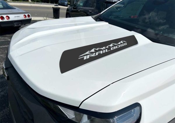 2023 2024 Chevy Colorado Trail Boss Mountains OEM Hood Contour Decal Set