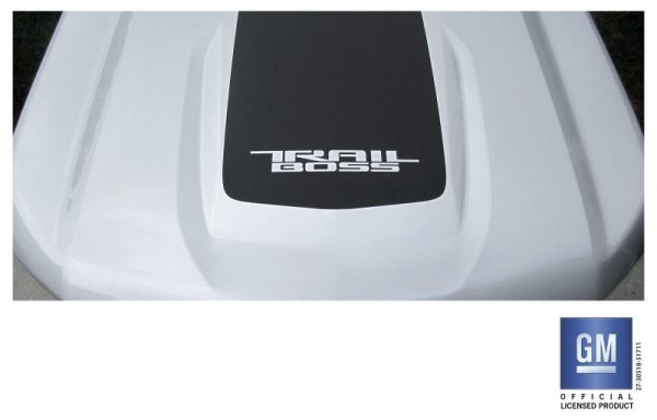 2019 20 21 22 Chevy Silverado Z71 TRAIL BOSS OEM Hood Decal Graphic