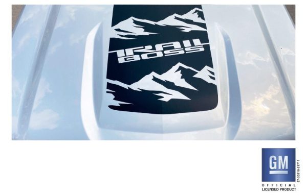 2019 2020 2021 2022 Chevy Silverado 1500 MOUNTAIN TRAIL BOSS Hood Decal Graphic