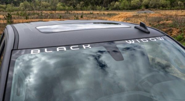 2016-2024 OEM Ford Black Widow Windshield Decal Banner Fits Trucks NEW Limited Stock