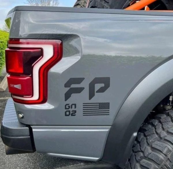 OEM Ford Raptor FP Performance Gen 2 Decal Kit 2PC Set Lower Bedside