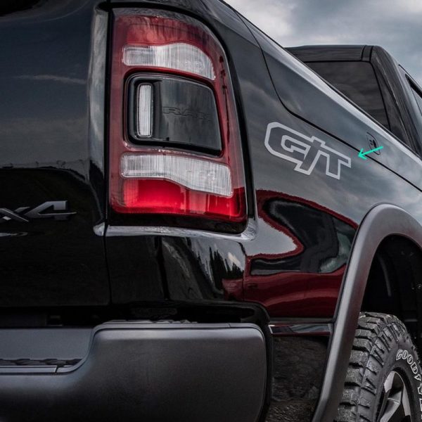 2019-2024 OEM Mopar GT Bedside Decal Fits Dodge Ram 4X4 Trucks 2PC Set NEW Limited Stock!