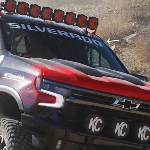 2010-2024 Chevrolet Silverado Windshield Decal Banner Fits All Models Trucks NEW Limited Stock!
