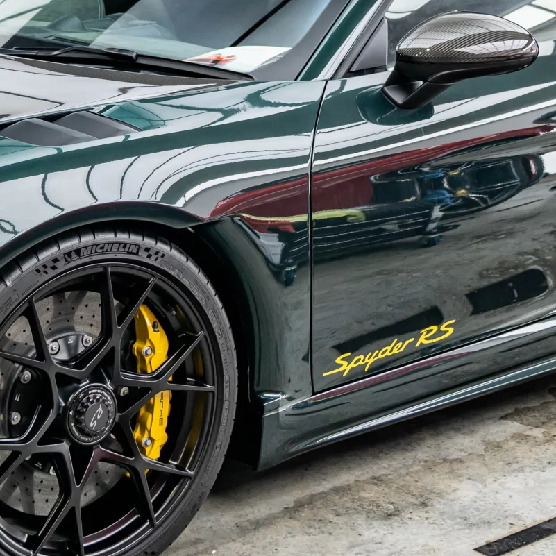 Porsche 718 Spyder RS Style Door Replacement Decals