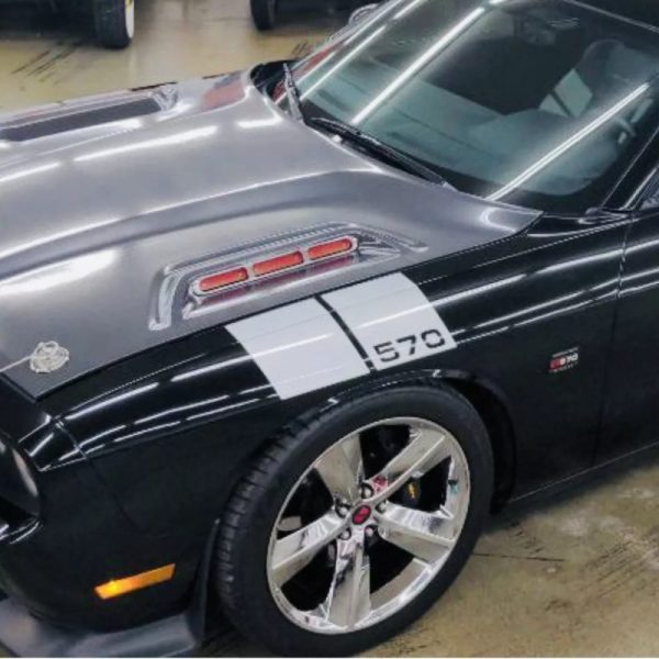 OEM Saleen 570 Decals Upper Fender Hood New 2PC Left & Right Fits Challenger
