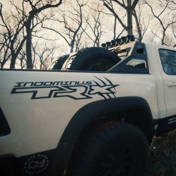 OEM TRX Indominus Scar Decals New 2PC Set Fits Dodge Ram Mopar Universal