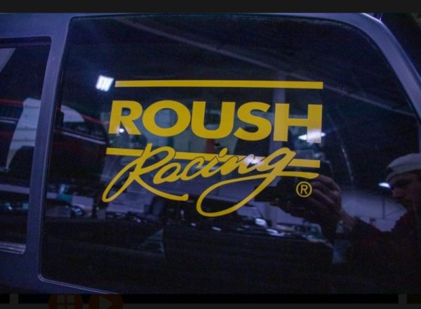 OEM Roush Racing / 17 Rear Window Vinyl Decals 2PC Set Fits Ford F-150 F-250 F-350 New Universal Fit