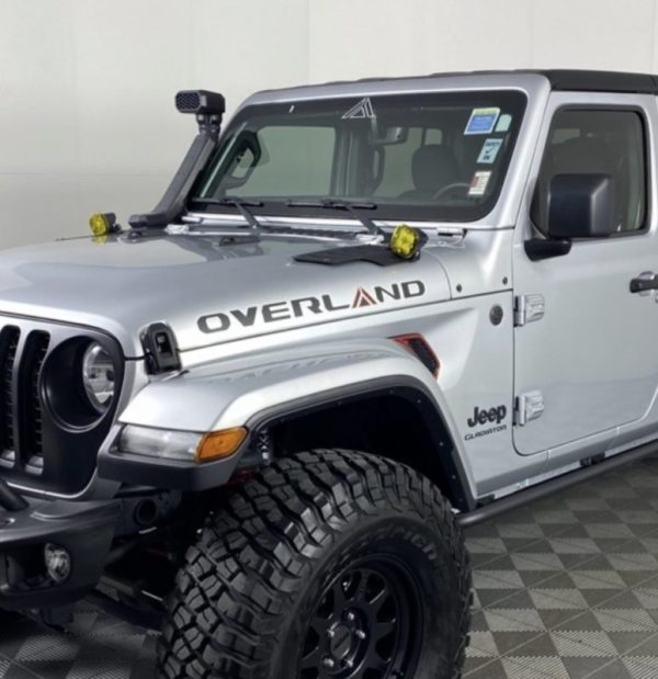 OEM Jeep Gladiator Overland Fender Hood Decals New 2PC Set Universal
