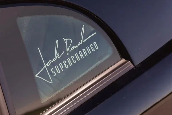 OEM Ford Dodge Jack Roush Supercharged Side Window Quarter Decal Signature OEM 2PC Set New