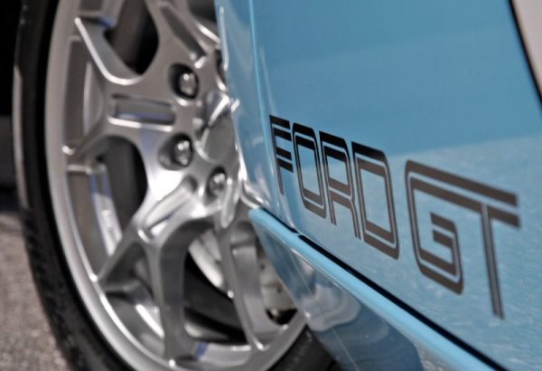 OEM Vintage Rare “ Ford GT “ Lower Door Decals New 2PC Set Fits Mustang Shelby GT500