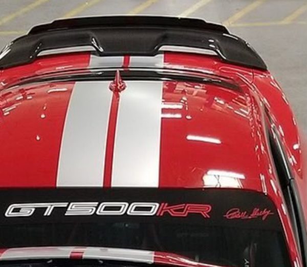 OEM Ford “Shelby GT500KR” Mustang Cobra Windshield Banner New 1PC Universal Carrol Shelby