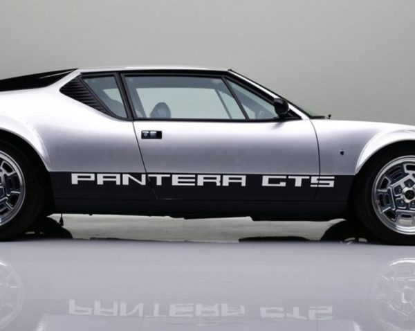 OEM De Tomaso Pantera GTS - Lower Door Panel Rocker Decals New 2PC Set Universal