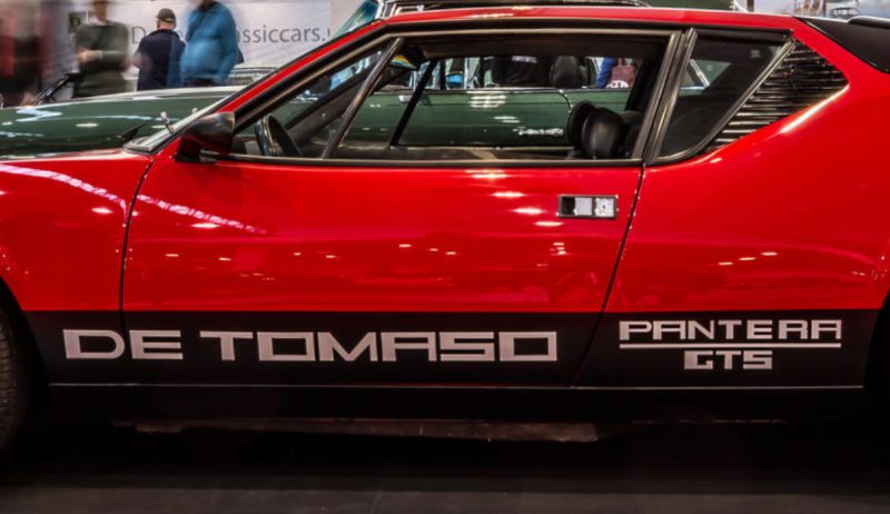 1973-1974 DeTomaso Pantera GTS Side Decal Kit – 3M Vinyl, Made In USA