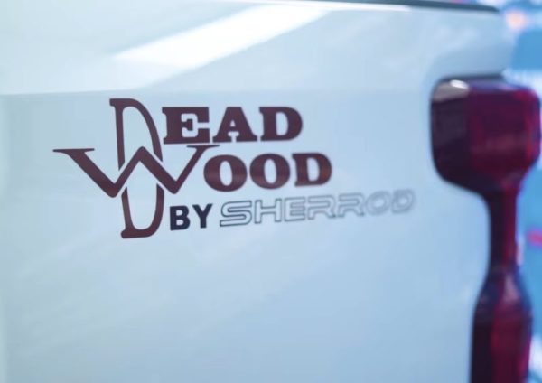 OEM Chevrolet Silverado Deadwood By Sherrod Bedside Vinyl Decals 2PC Set New Chevy