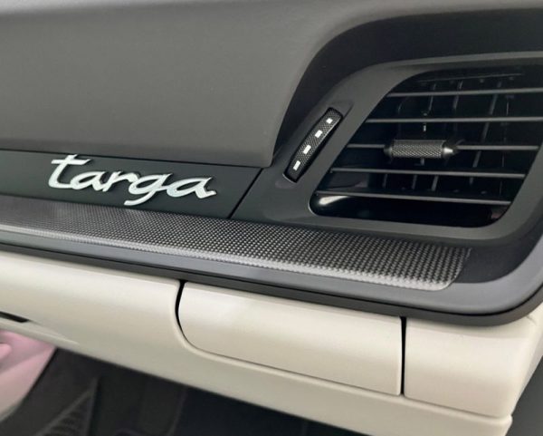 OEM Porsche 911 Targa Dashboard Emblem Upgrade New 1PC Silver