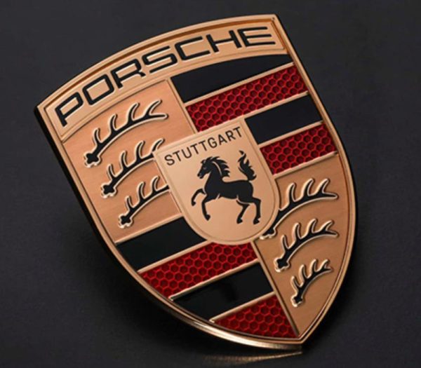 OEM Porsche Hood Emblem - 2025 Version