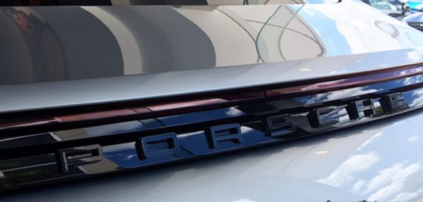 OEM Porsche Emblem In Black New 1PC