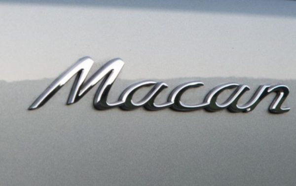 OEM Porsche Macan Emblem In Silver New 1PC
