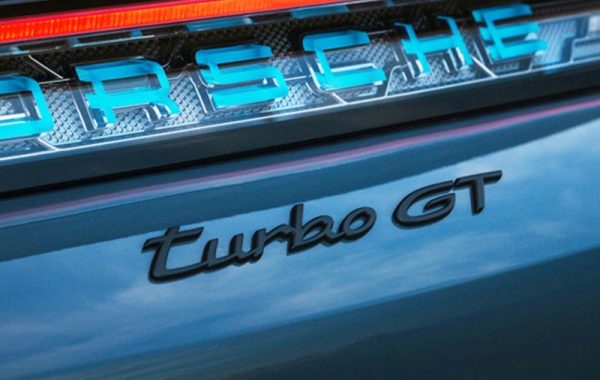 OEM Porsche "turbo GT" Emblem