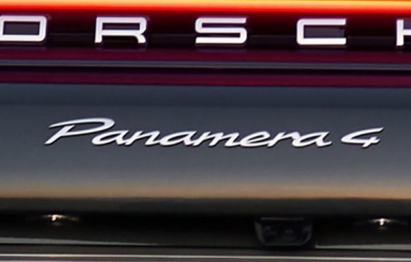 OEM Porsche Panamera 4 Emblems - 976