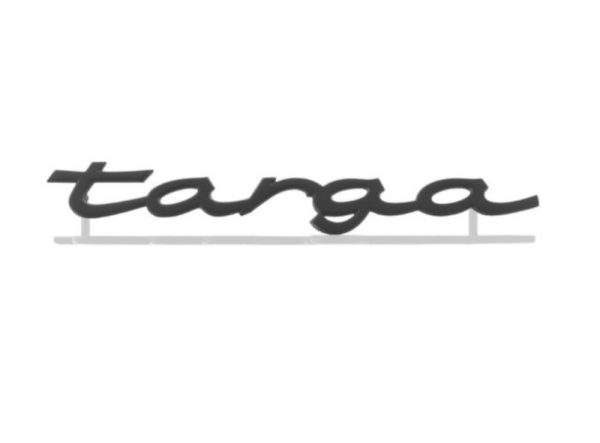 OEM Porsche "Targa" Rollbar Emblem