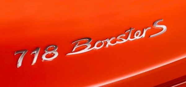OEM Porsche 718 Boxster Emblems