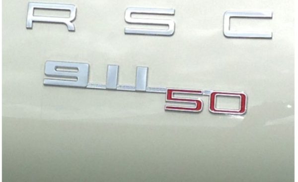 OEM Porsche 50 Years of 911 Emblem