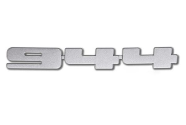OEM Porsche Emblem - "944" in Silver