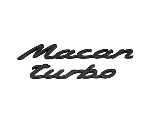 OEM Porsche Emblem Magnet Set - Macan & Turbo