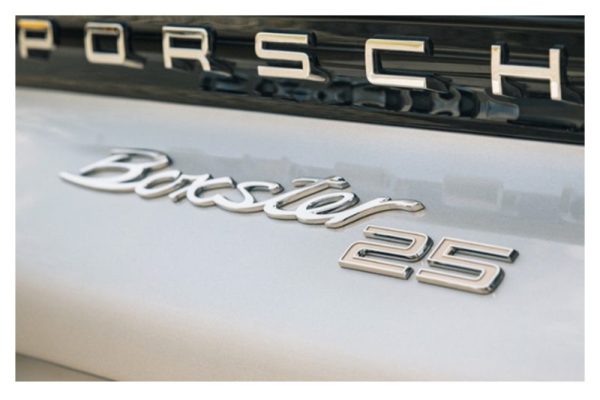 OEM Porsche Emblem - "25 Years" Boxster emblem