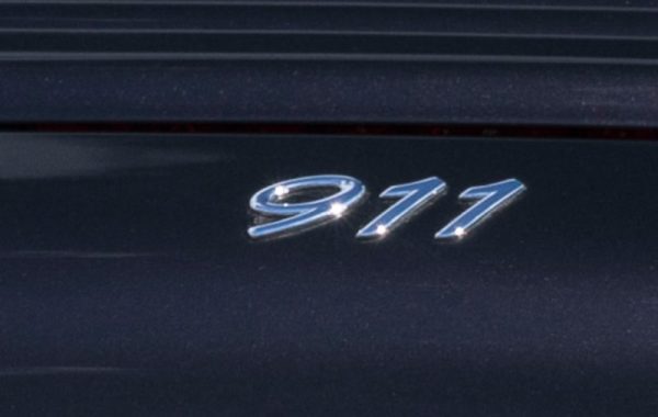 OEM Porsche Emblem - "911" in Chrome (Millennium Ed)