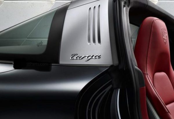 OEM Porsche Emblem - Side "Targa" in Chrome