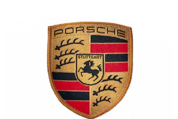 OEM Porsche Crest Sew On Badge