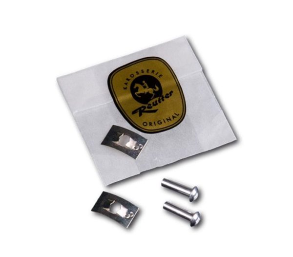 OEM Porsche Fastening Material Reutter Badge