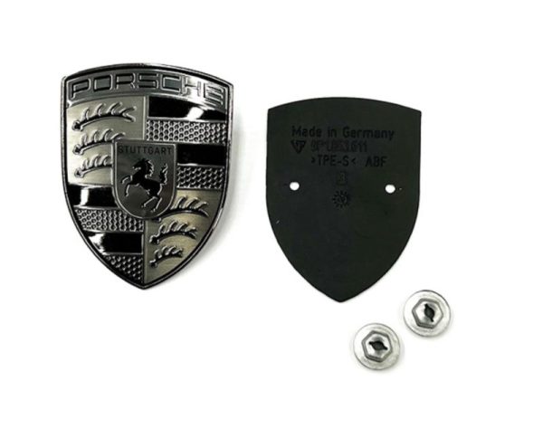 OEM Porsche Porsche Hood Emblem - Turbonite