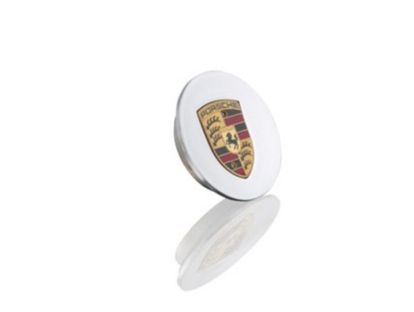 OEM Porsche 2004 911 Carrera 40 Jahres Edition Center Cap - Full Color Crest (40 Jahres)