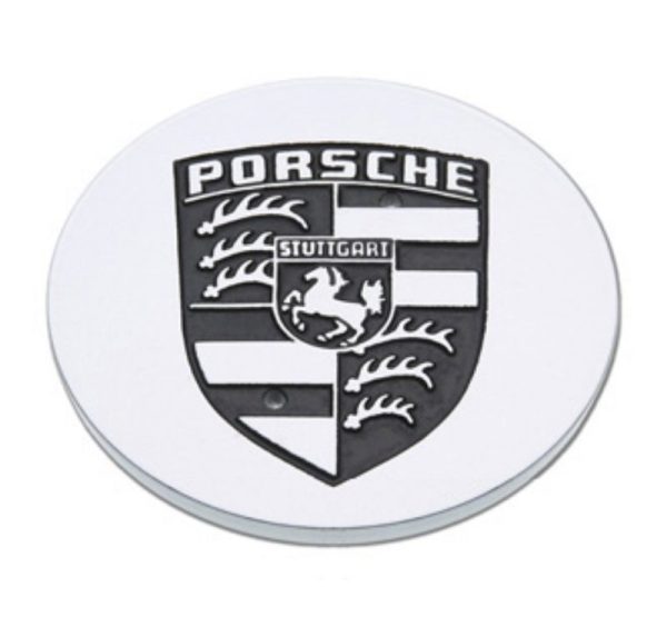 OEM Porsche 911 Carrera Turbo 924 S 928 944 Silver/Black Center Cap