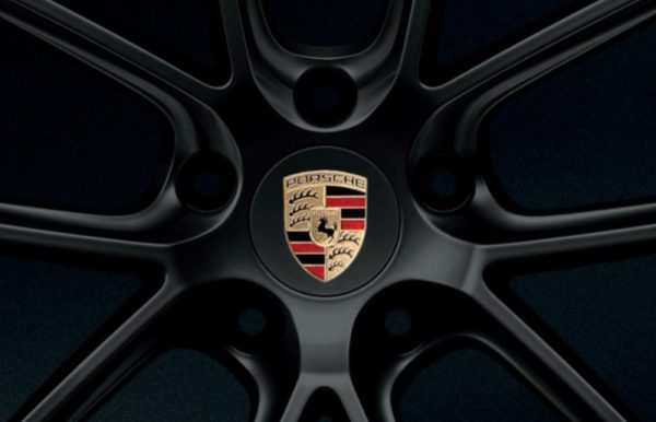 OEM Porsche 2022-2023 Cayenne Turbo GT models Center Cap Set (GT Wheel) Matte Black