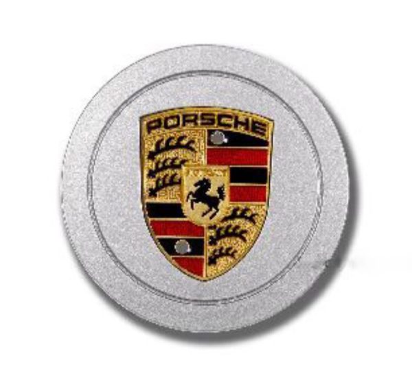 OEM Porsche 1997-1998 Porsche wheels (993) Center Cap - Full Color (Flat)