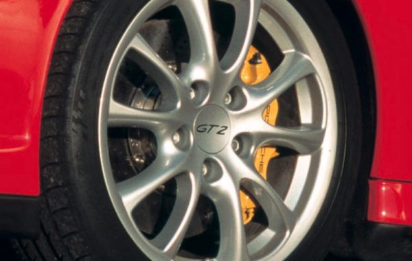 OEM Porsche Center Cap - "GT2" Logo Fits Most Late Models