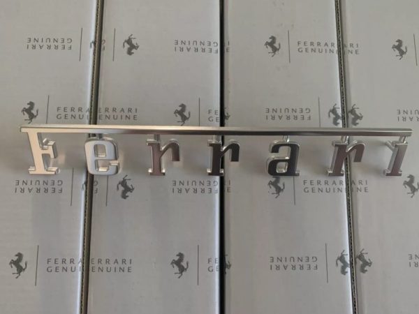 OEM Ferrari 488 F8 550 599 512 456 612 California Portofino Emblem Badge 63482200
