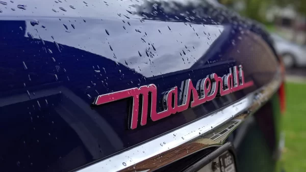 Genuine P/N 84633200 Maserati Emblem On Luggage C