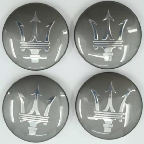 Genuine Maserati 2017+ Levante 20" Zefiro Wheel Rim Cap M161 Titanium 670065832 4PC Set New